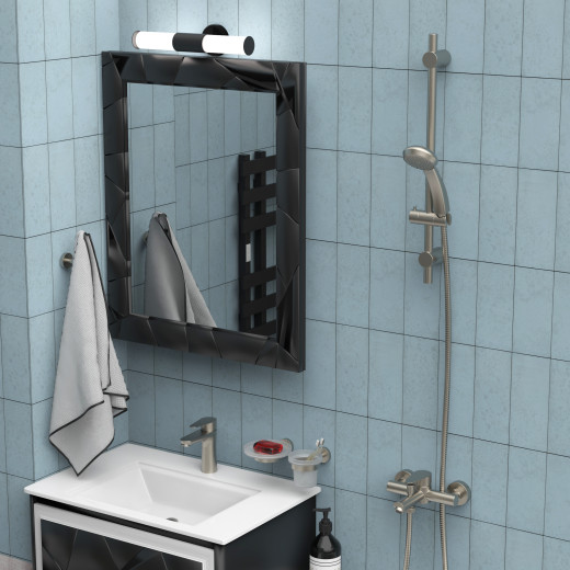 Смеситель для ванны PAINI Verona с аксессуарами, брашированный никель (PW)