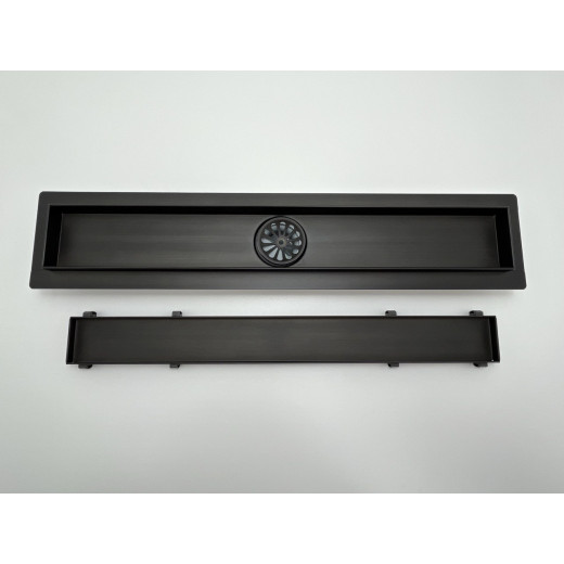 Душевой трап Arianda поворотный/ под плитку 1000 мм. Графит