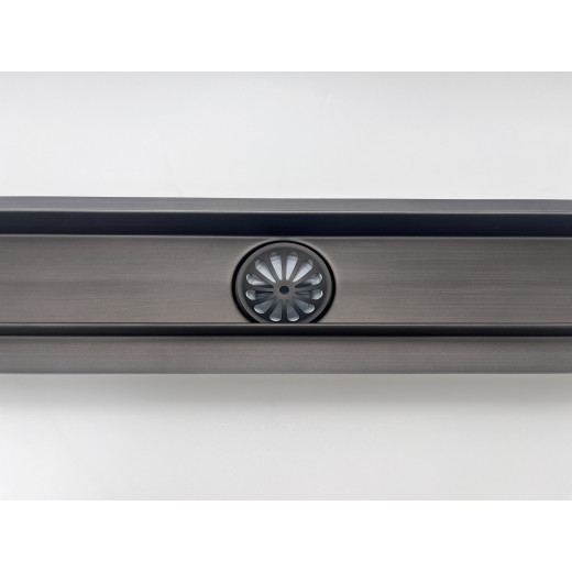 Душевой трап Arianda поворотный/ под плитку 500мм. Графит