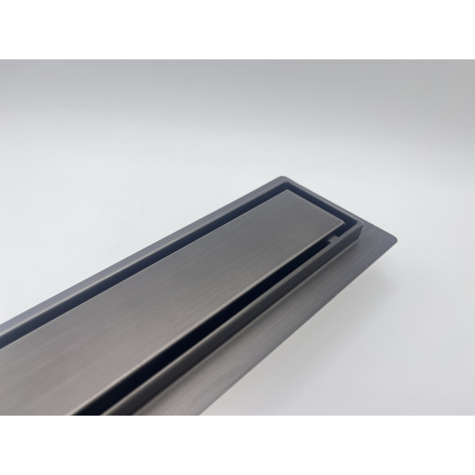 Душевой трап Arianda поворотный/ под плитку 500мм. Графит