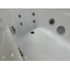 Гидромассажная акриловая ванна Zoya Relisan 140x90 хром глянец