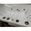 Гидромассажная акриловая ванна Vayer Coral 180x120 хром глянец