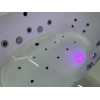 Гидромассажная акриловая ванна Vayer Opal 180x120 хром глянец