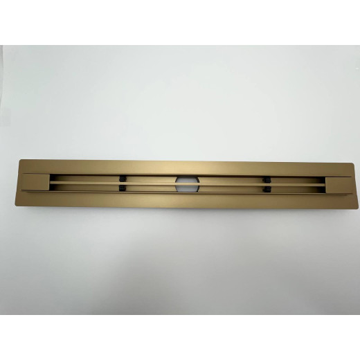 Душевой трап Delgado (SLIM) линейный 800 мм Золото матовое