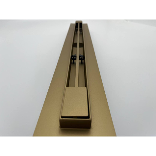 Душевой трап Delgado (SLIM) линейный 800 мм Золото матовое