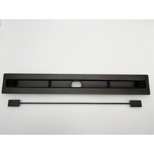 Душевой трап Delgado (SLIM) линейный 700 мм Графит