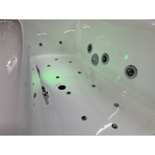 Гидромассажная акриловая ванна Xenia 160x75 Relisan хром