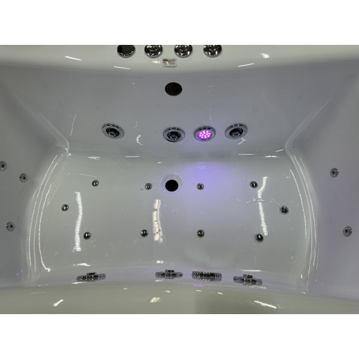 Гидромассажная акриловая ванна Xenia 160x75 Relisan хром