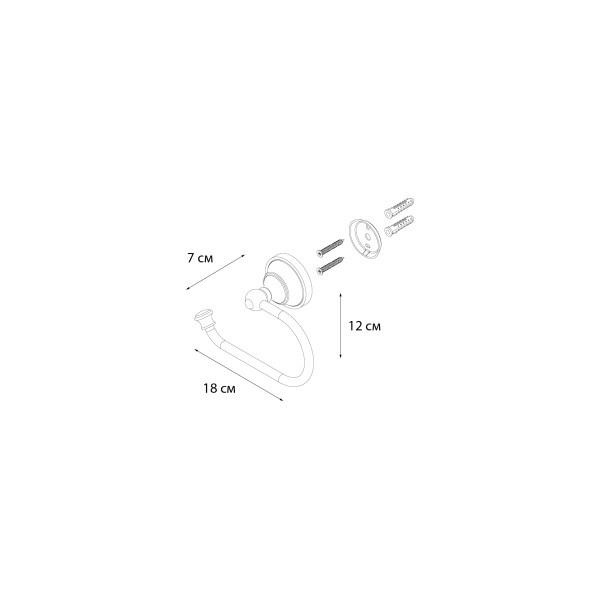 Fixsen BOGEMA FX-78510A Бумагодержатель