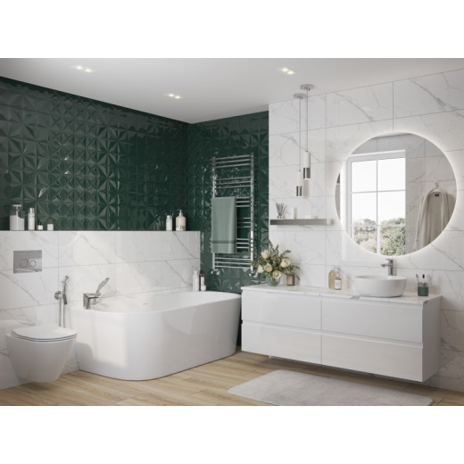 Столешница Cersanit STONE из керамогранита Energy 60x45x2 белый матовый