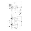 Смеситель Lemark Standard LM2102C для ванны