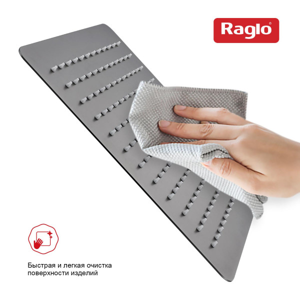 Тропический душ 300*300мм (нерж) RAGLO R451.55.09