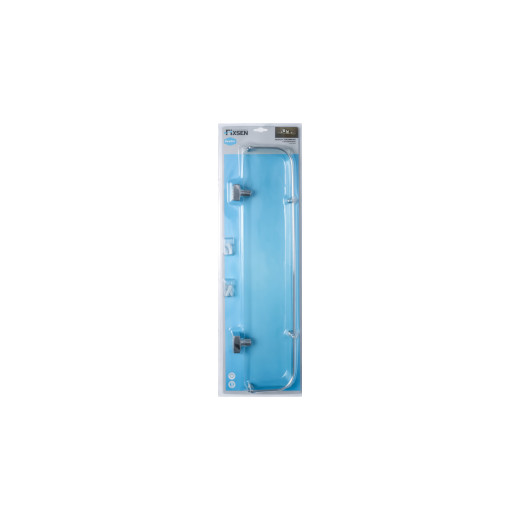 Fixsen KVADRO FX-61303B Полка стеклянная с ограничителем