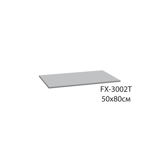 Коврик для ванной Fixsen Lido FX-3002T, бирюзовый, 50х80 см