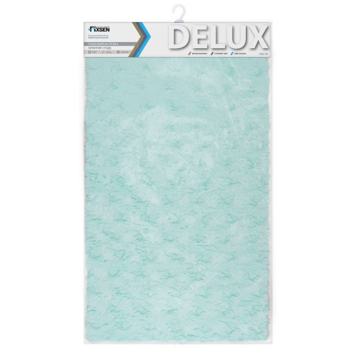 Fixsen DELUX FX-9040A Коврик для ванной 1-ый (70х120 см), бежевый