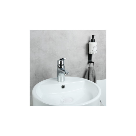 Fixsen PRACTICA FX-800A Держатель для дозатора с крючком, черный