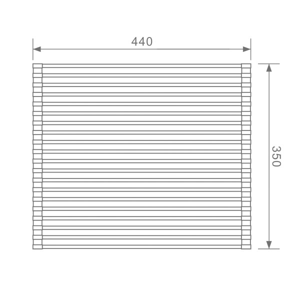 Сушилка для мойки 440*350мм (круглый) RAGLO R730.44.09