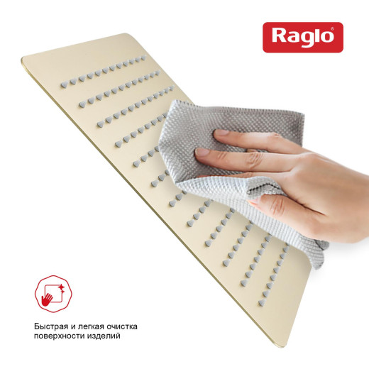 Тропический душ 300*300мм (нерж) RAGLO R451.55.03