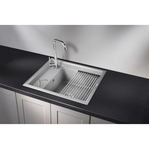 Кухонная мойка Granula KS-6004 алюминиум