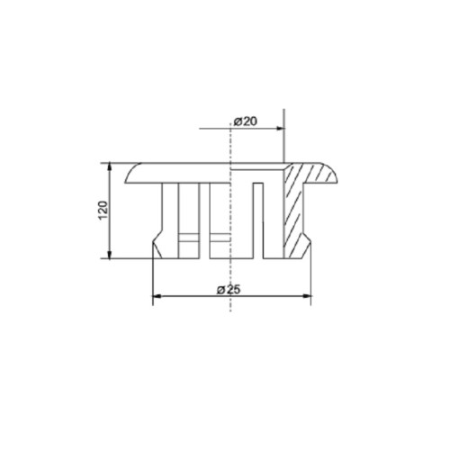 Хромированное обрамление WIRQUIN для перелива раковины
