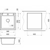 Кухонная мойка Granula GR-4651 турмалин