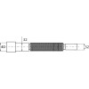 Гофрированная труба WIRQUIN 32х32/40 мм, L800 мм