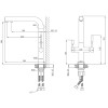 Смеситель Lemark Expert LM5063S для кухни с подключением к фильтру питьевой воды, сталь