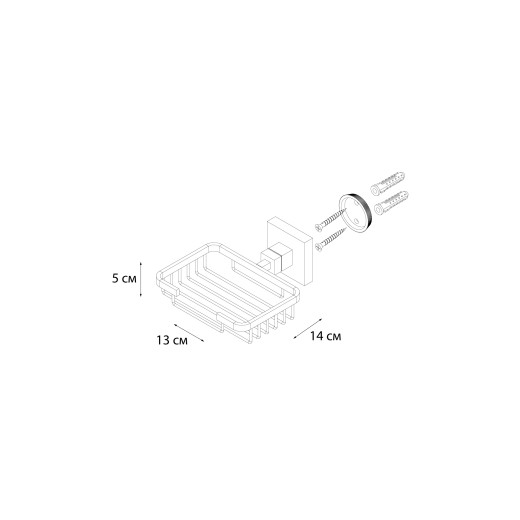 Fixsen METRA FX-11109 Мыльница решетка