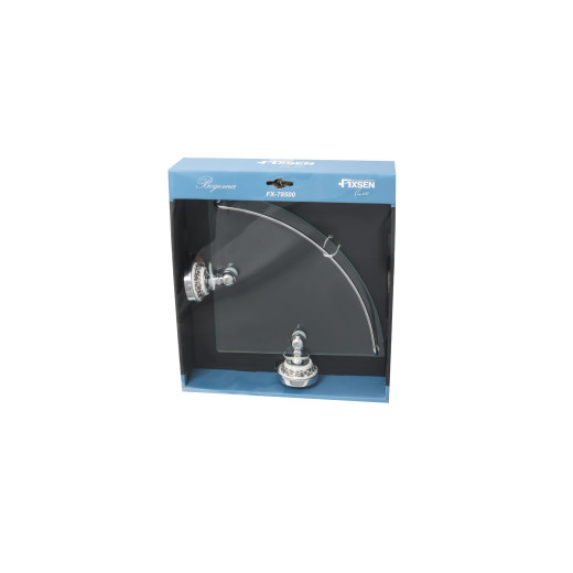 Fixsen BOGEMA FX-78503A Полка стеклянная угловая