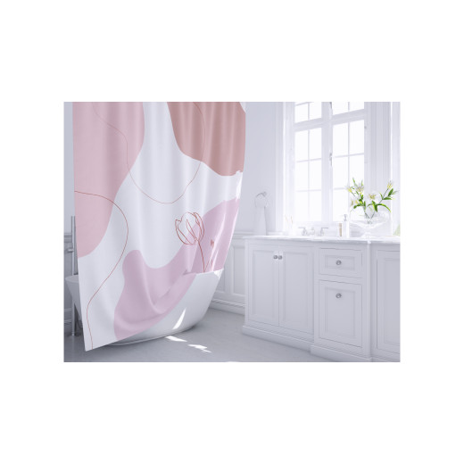Fixsen DESIGN FX-2514 Штора для ванной Fixsen Cream