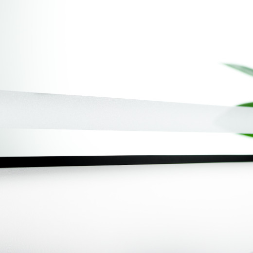 Зеркало Fixsen FX-2080B с подсветкой LED, прямоугольное 80х60см, цвет рамы черный