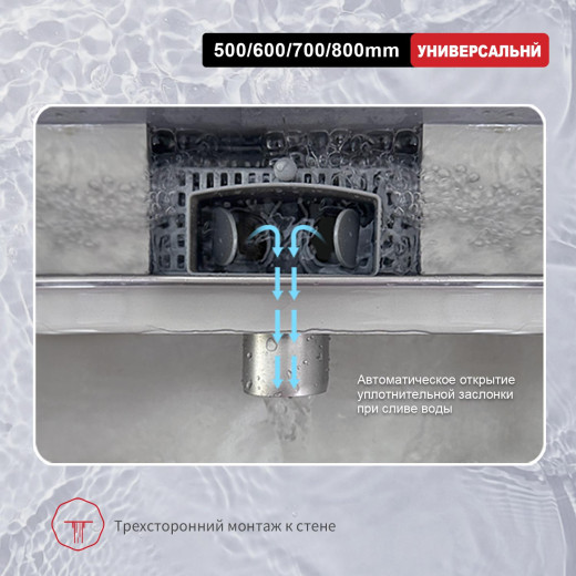 Трап для душа 70*500мм RAGLO R650.50.05