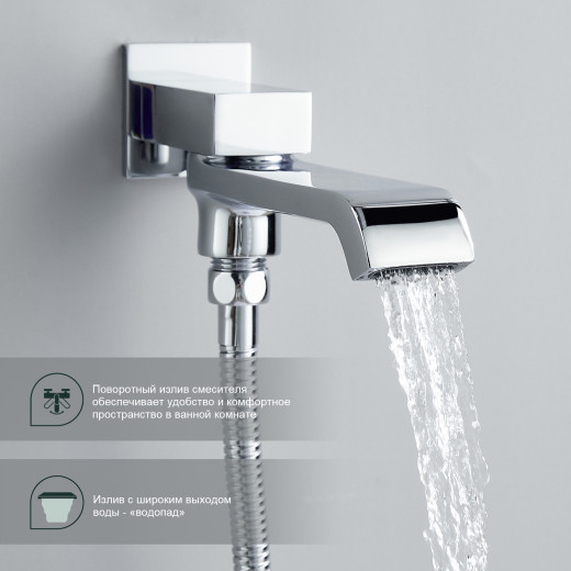 Встраиваемая душевая система SPLENKA S31.27