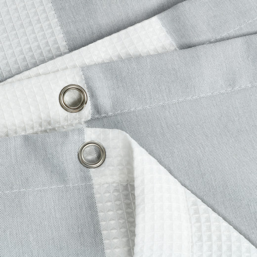 Fixsen VAFEL FX-5020K Штора для ванной, серый