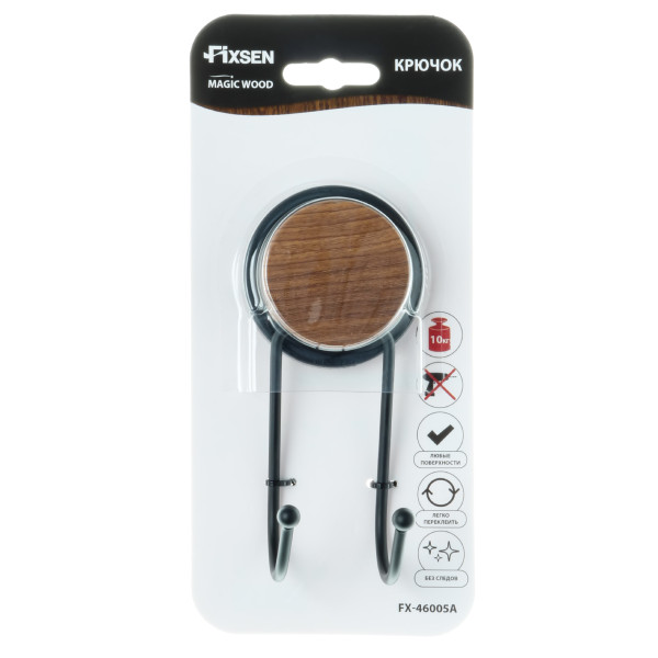 Fixsen MAGIC WOOD FX-46005A Крючок двойной