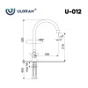 Смеситель для кухни Ulgran U-012-343, антрацит