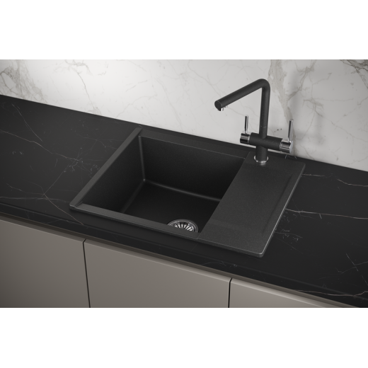 Кухонная мойка Granula ES-6202 черный