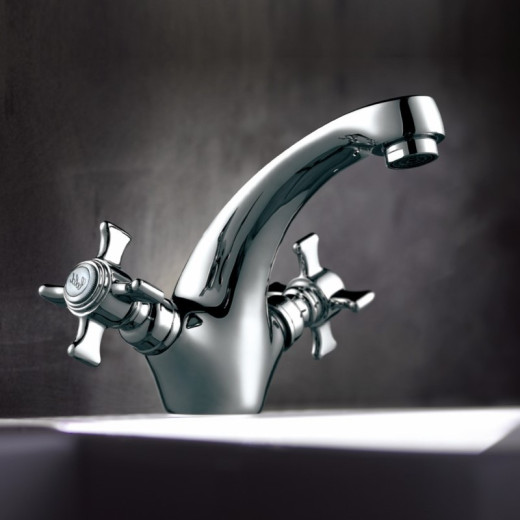 Смеситель для раковины HAIBA HB1024, латунь, хром