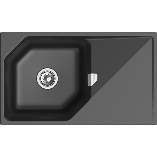 Кухонная мойка RIVELATO LOCUS 85  1-чаш 850*500 antracite