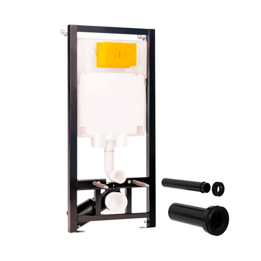 Сет: Инстал.OLI 80 ECO +панель Slim черн., OLI+Унитаз Point Афина (аналог PN48058BM)