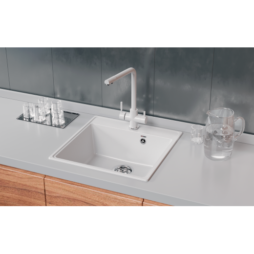 Мойка кухонная ULGRAN Quartz Forte 505-01, жасмин