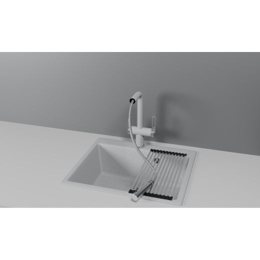 Смеситель Granula GR-8170 базальт с выдвижным изливом