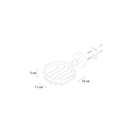 Fixsen MODERN FX-51509 Мыльница решетка