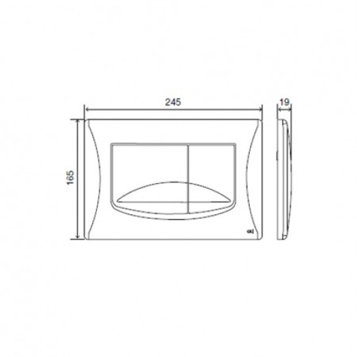 Комплект:Инсталляция Expert Total Black LE, мех.+панель слива  River хр. гл., OLI, Комплекты (инстал