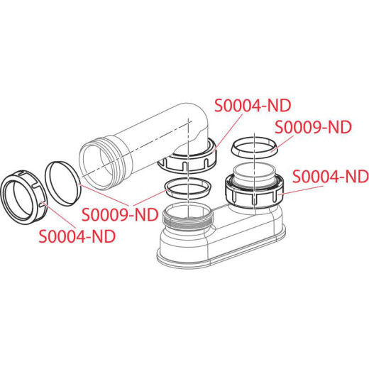 Гидрозатвор, арт. A53-6/4"
