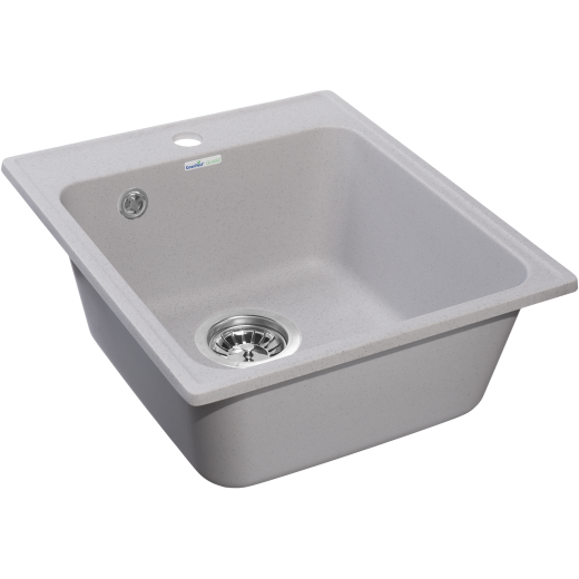 Мойка кухонная GranFest QUARZ GF-Z17 1-чаш. 420*480 (серый)