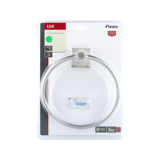 Fixsen LUX SATIN FX-16011 Полотенцедержатель кольцо, сатин