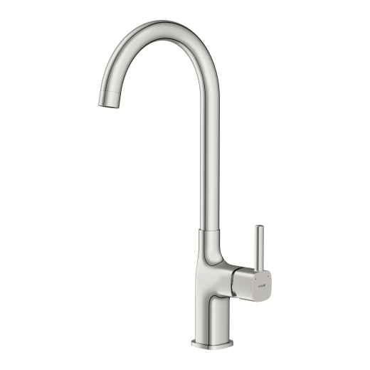 Смеситель Cersanit для кухни ELIO однорычажный, хром