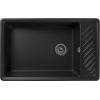 Мойка кухонная GranFest QUARZ GF-ZL-51 чаша+кр 760*480 (черный)