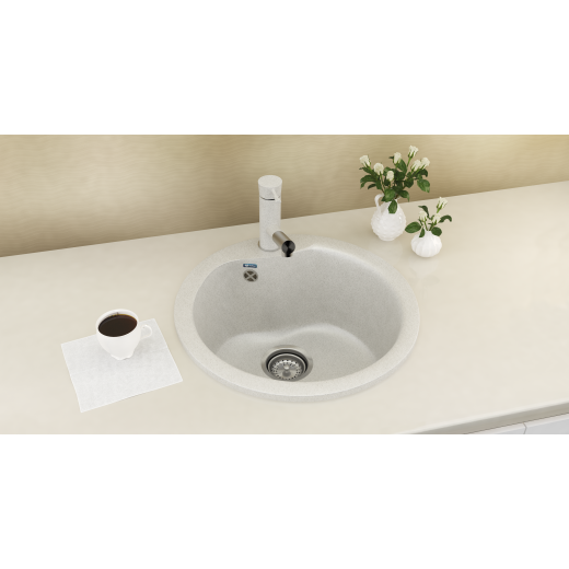 Мойка кухонная Ulgran U-102-343, антрацит